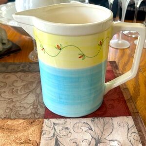 Beautiful pitcher with beautiful colors